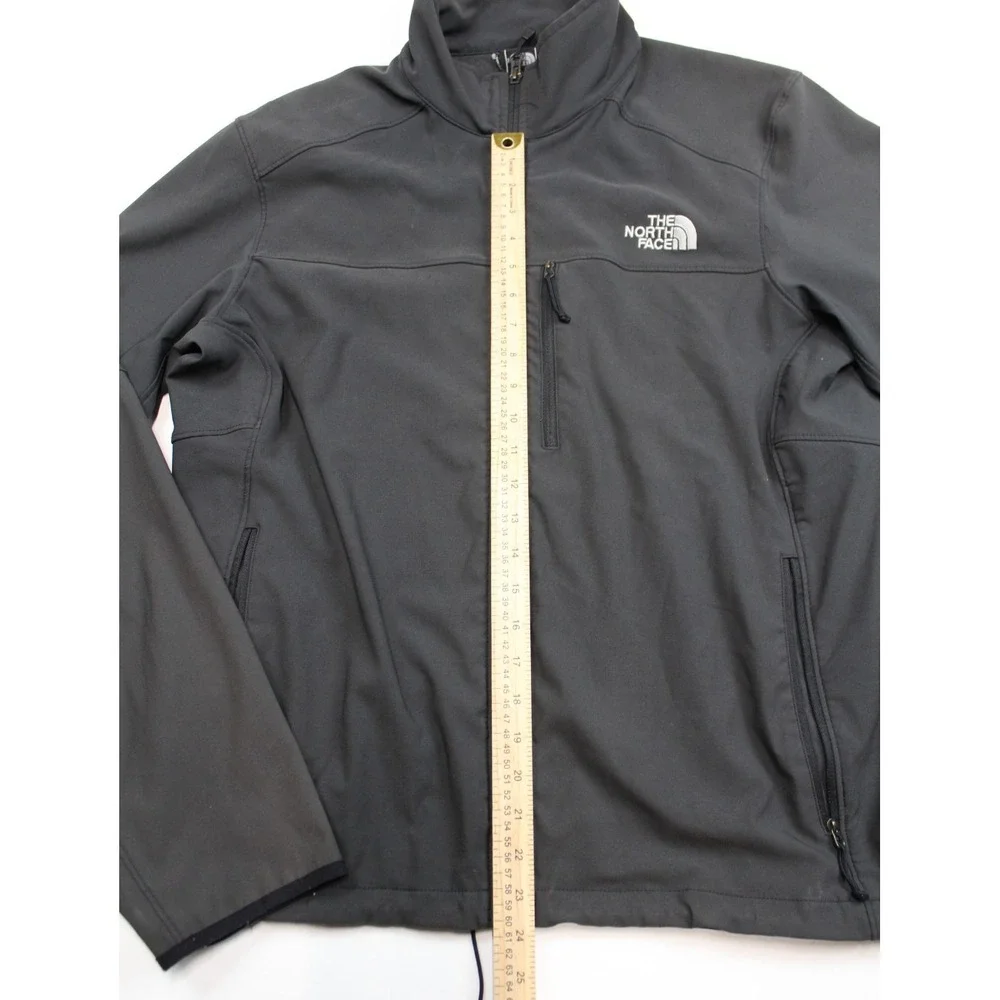 The North Face Apex Bionic Mens Softshell Jacket Black Full Zip XL  FTB0W+TNOW
